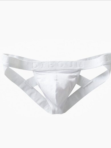 Men's hip lifting double thong hip lifting underwear low waist back empty sexy thong youth underwear T pants with g red XXL