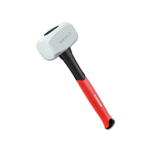 GOLDBLATT American Goodbatter non-rebound installation hammer shock-proof rubber leather hammer soft handle carpentry hammer tile floor hammer head non-rebound rubber hammer G02813