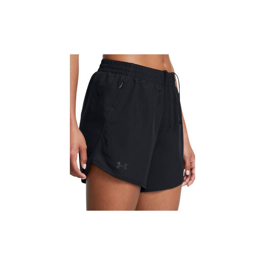 
Under Armor (UNDERARMOUR) Spring and Summer Fly-By Women's Weaving Running Sports Shorts 1383168 Black 002 L