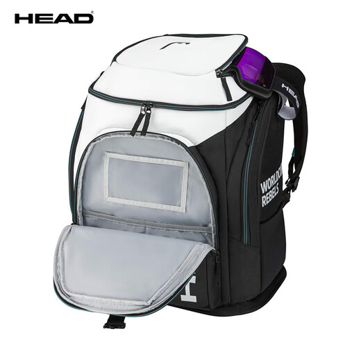 HEAD Skischuhtasche 2425, wasserdicht, verschlüsselt, Schwarz und Weiß, 62 x 49 cm_ (70 l)