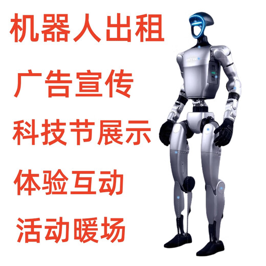 宇树智能双足G1人形机器人表演行走跳舞春晚同款跳舞机器狗迎宾机器人 机器人租赁半天