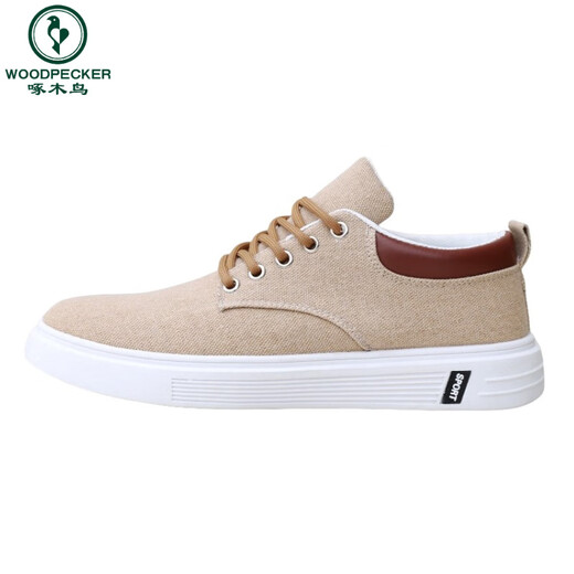 Holzspecker Altes Peking-Stoffschuhe Herrenschuhe Sommer Vielseitige Brettschuhe Herren Sportlosen Schuhe Weiche Sohle atmungsaktiv