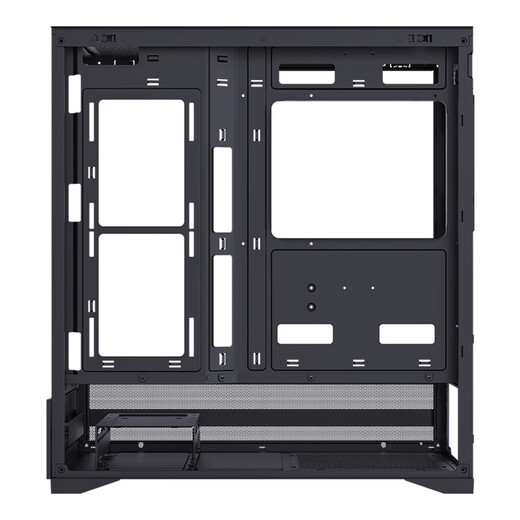 先马（SAMA）惊鸿2 黑色ATX海景房游戏电脑主机箱 电源仓网孔/高效散热/快拆/支持360水冷/9风扇位/427mm长显卡