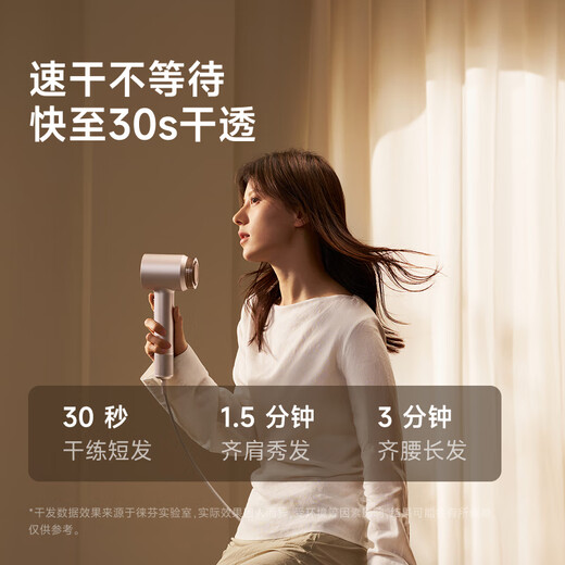 Laifen high-speed hair dryer Swift 04, quick-drying household hair dryer, essential oil hair care hair dryer, birthday gift for girlfriend, national subsidy, Swift 4 (suite version), titanium gray