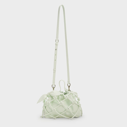 CHARLES&KEITH  x YVMIN“熟透的果子”合作系列礼盒水果篮云朵包 Mint Sorbet薄荷色 S