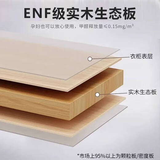 语森忆定制实木餐边柜一墙到顶置物柜客厅收纳柜家用储物柜原木奶油风茶 款式12200*40*200实木生态板(包 多门