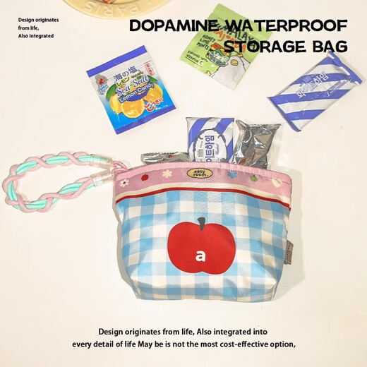 Fanyejia ins dopamine cosmetics storage bag portable travel organizer bag large-capacity toiletry bag hand-carrying waterproof