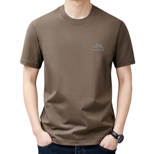 Camiseta de manga corta de algodón puro de Pierre Cardin para la camiseta media de la sola redonda de cuello redonda de moda para hombres para hombres 9929 Amarillo M 165 sugiere 90-120Jin [Jin equivale a 0.5 kg]