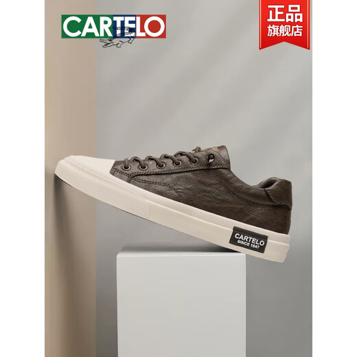 Katile Crocodile Herrenschuhe lässige Herren-Lederschuhe Sportschuhe Herrenschuhe echte Lederschuhe Herren Eisblau-7374-4-Jahreszeiten 40 Standard Sportschuhe Größe