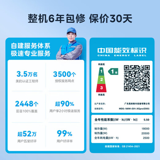 Midea Central Air Conditioning Multi-split Starlight Pro One to Four One to Three Embedded Duct Machine Ideal Navigator First Class Energy Efficiency All-Inclusive at One Price (Supports Hongmeng Zhilian) Starlight Pro 7 HP One to Five Large Four Rooms and One Living Room Quick Cooling/Heating Dual Wind Wheels