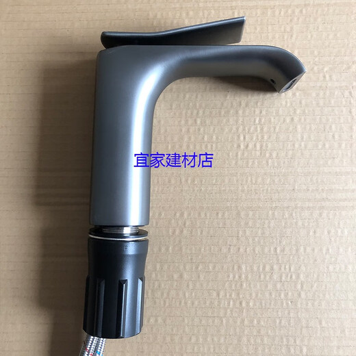 九牧（JOMOO）九牧全铜卫生间立式台面盆洗脸盆冷热水龙头32405-673 32045-473 32405-673/1A-Z银色