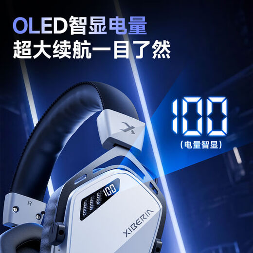 Сибирия (Xiberia) K03S 2.4G Беспроводная игровая гарнитура Bluetooth Проводная четырехмодовая компьютерная электронная вариант пищи с курицей, питающиеся мобильными играми мобильных игр с ультра длинной автономной срок службы FPS Слушание и защита звуковой защиты Panda White Advanced версия 2000 мАч зарядку во время игры.