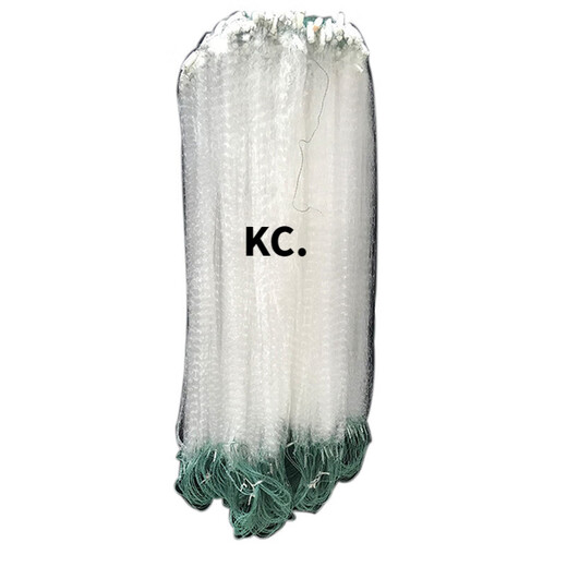 Kaooseen fishing net fishing gear sticky @ wire mesh single layer floating net three layers sinking net hanging sub fishing net crucian carp silver carp @ white strip net three limited time single layer 1 finger 8 meters long 0.8 meters high