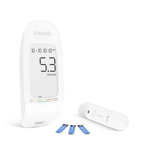 九安血糖试纸条 血糖试纸ihealth/EGS-2000试条AG-605/607/695/bg1s 50试纸+50针头划算哦