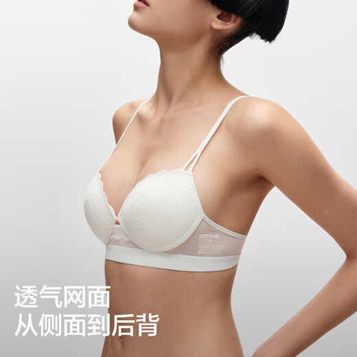 Jiao Nei Comfort Lei 303A women's underwear lace light sexy French bra shell cup no rims thin breathable bra
