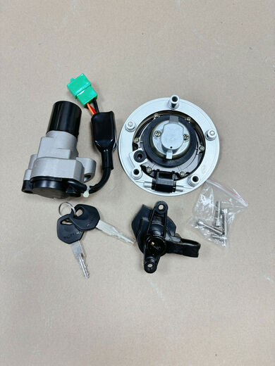 单养千秋适用豪爵迪爽电门锁HJ15099A9C摩托车座包锁套锁电门锁油 豪爵迪爽套锁