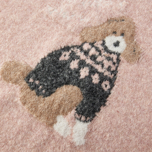 
Semir sweater for women in winter design cute pet jacquard soft top 2025 cute niche sweater 109725107006