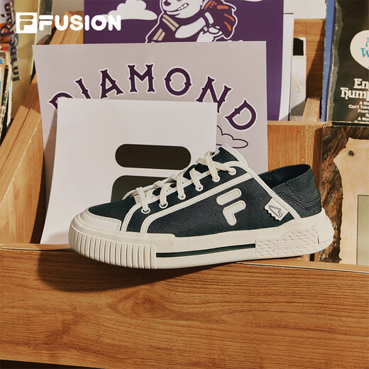 FILA FUSION斐乐官方潮牌男鞋场下帆布鞋WALLRIDE春夏季滑板鞋运动鞋低帮舒适