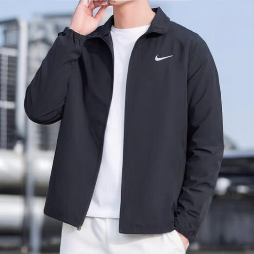 Nike (Nike) Veste officielle Men 25 Été Nouvelle tendance courir la soie de glace respirante en souffrance