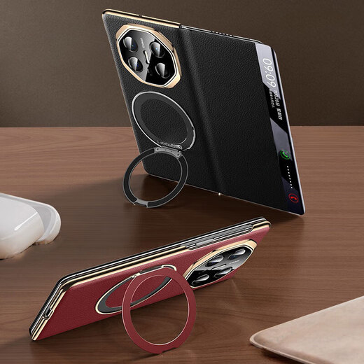 Xuanka [Sekunde zum XT 丨 Flip Wake] Geeignet für Huawei Matex5 Mobiltelefon Hülle Huawei X3 Protective Case Collector's Version Intelligent Flip Leder-Hülle Faltschild Voller Abdeck