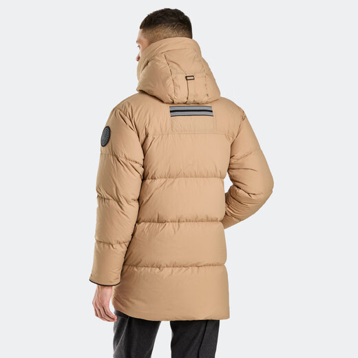 Canada Goose Lawrence Men's Black Label Down Jacket Parker Big Goose Down Jacket 2801MB 1483 Desert Color S