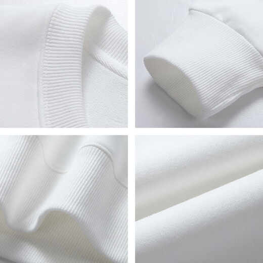 GENIOLAMODE Semir Group velvet sweatshirt men's solid color casual round neck warm top daily versatile clothes men's clothing