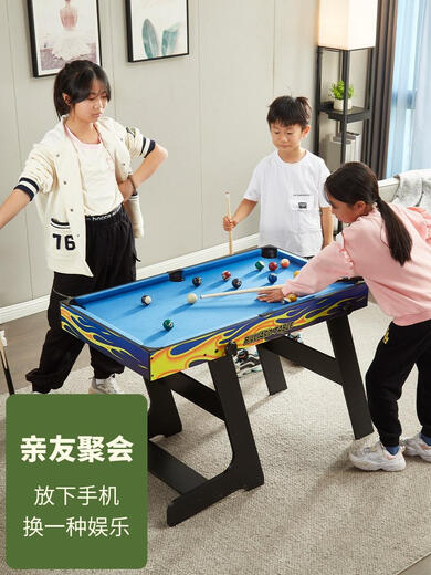 Multifunktionaler Tisch Fußball Tabelle 5-in-1-Pool-Tabelle faltbare Tabelle 4-in-1-Tisch Toy Table TM-4881 Vier-in-eins-Multi-Layer-Board mit Vier-in-eins