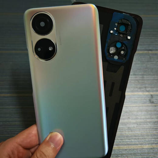 Suitable for Honor Play 30Plus back cover, middle frame and front screen frame CMA-AN00 mobile phone back glue disassembly original back case Magic Night Black back cover + middle frame + screen frame