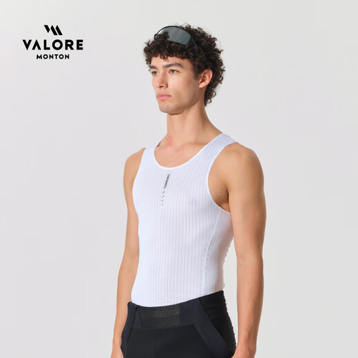 VALORE MONTON Yuedong quick-drying breathable inner layering shirt AOE cycling sportswear professional vest sweat-absorbent top for men Yuedong white inner layering vest 4XL