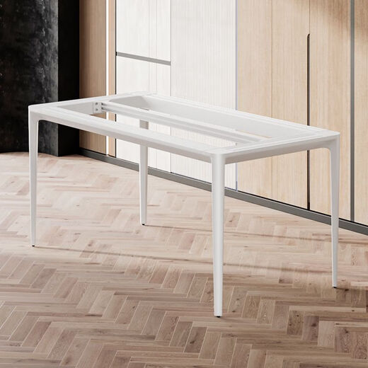 
CLCEY solid table legs, rock plate dining table legs stand marble base conference table stand office desk support frame black model length 1295mmx width 695mmx height 720m