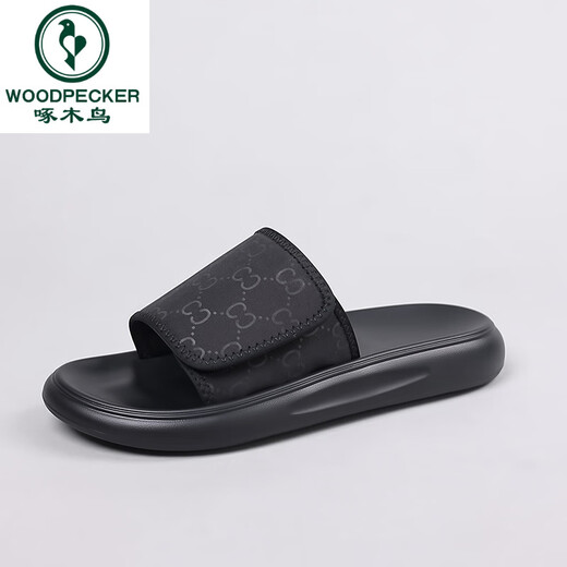 Woodpecker Slippers Summer 2025 Nouveaux chaussures de plage à la mode à la mode et entièrement mous