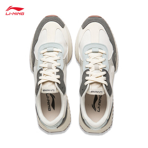 Li Ning Cargo Forrest Gump Shoes丨Shock Absorbing Rebound Classic Casual Shoes Men's 2025 Soft Lightweight Sports Shoes AGCV469