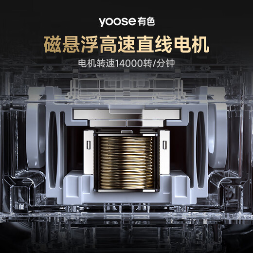 有色（yoose）剃须刀便携往复式5刀合金电动刮胡刀 男士七夕礼物生日送男朋友老公 MINI 5 PRO 电镀银
