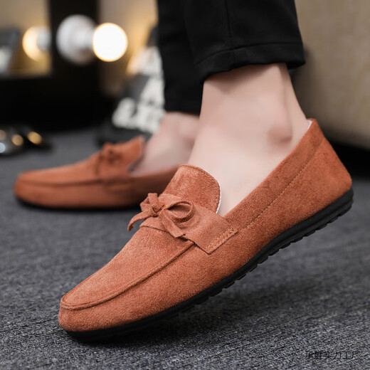 Pushui Fangfang Old Beijing Beans Lazy Beans Shoes Canvas para hombres Casuales y versátiles de primavera (D753) 44