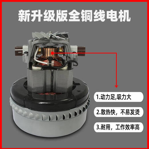 Shantoulincun vacuum suction machine motor rotor imported accessories large 300g700g head pure copper motor blister loader Xinyi 11965-00 side pipe motor