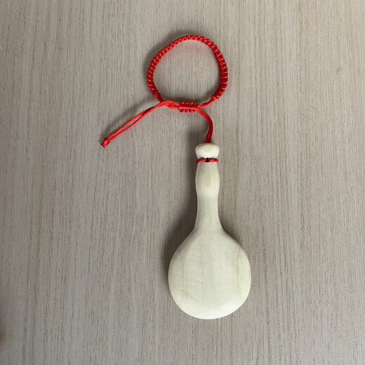 Guangxi Zanthoxylum bungeanum wood log molar stick, enlarged and bold, baby can bite, old-fashioned wooden toy for infants aged 1 to 3 years old, pure red rope 904080, Wild Zanthoxylum bungeanum wood stick stick cake molar stick