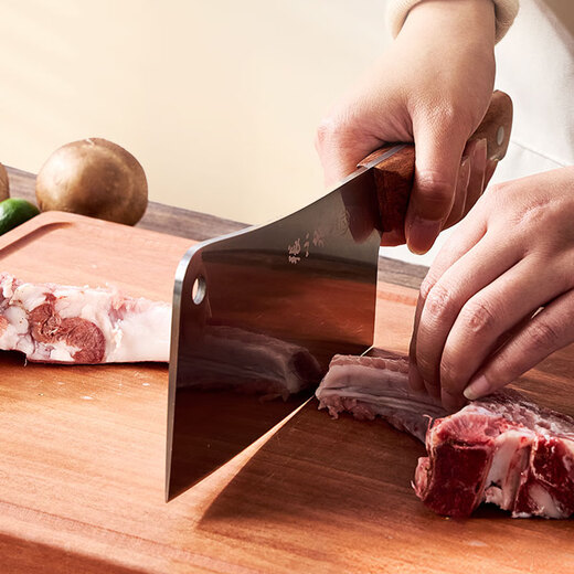 Zhang Xiaoquan bone chopping knife, special bone chopping knife, household bone chopping knife, rib knife, meat chopping knife, professional chopper large beef bone knife, weighted and thickened bone chopping knife