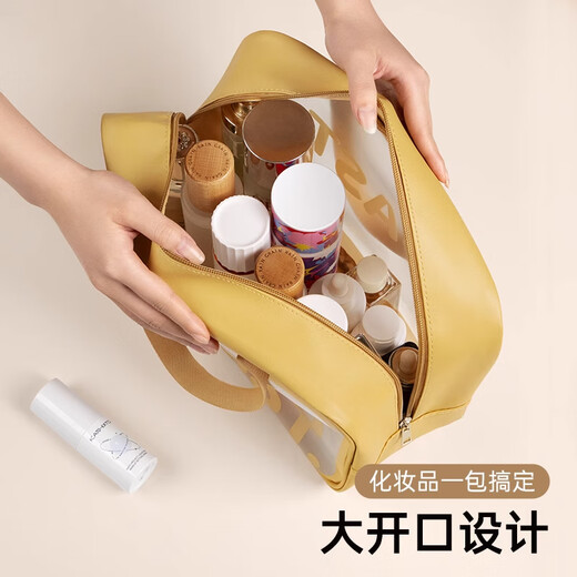 
Badigao travel toilet bag swimming waterproof large capacity wet and dry separation cosmetic storage bath bag medium size