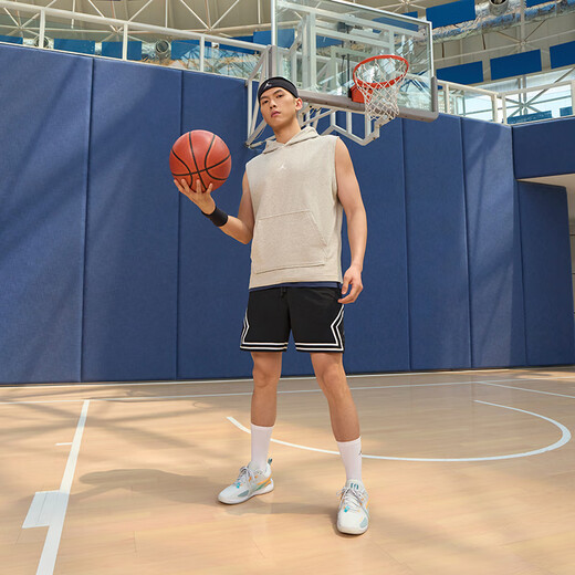 耐克（NIKE）Jordan官方耐克乔丹DRI-FIT男子速干网眼布短裤夏季篮球HF9911 010黑/白/白 S