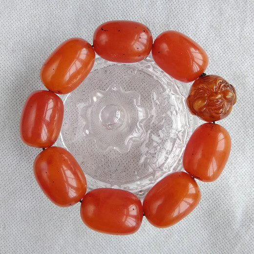 Aoyin's collection-grade worry-free aging beeswax bracelet & high-end aging beeswax handheld