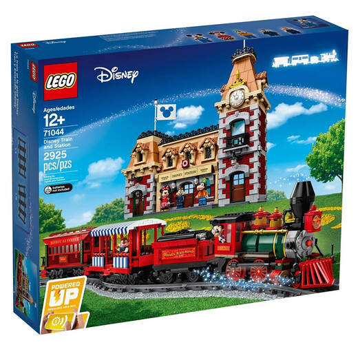 LEGO (LEGO) Building Assembly Park Railway Railway peut contrôler à distance les jouets garçons et filles branchent aux enfants 71044 Disney Train Brand New