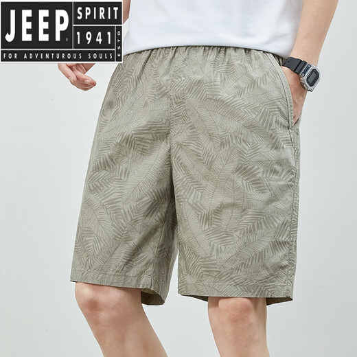 Jeep Spirit Shorts Summer sólidos para hombres Pantalones casuales de color para hombres afuera con pantalones de cinco puntos sueltos de hombres sueltos Pantalones de hombres 9215 Blue oscuro M
