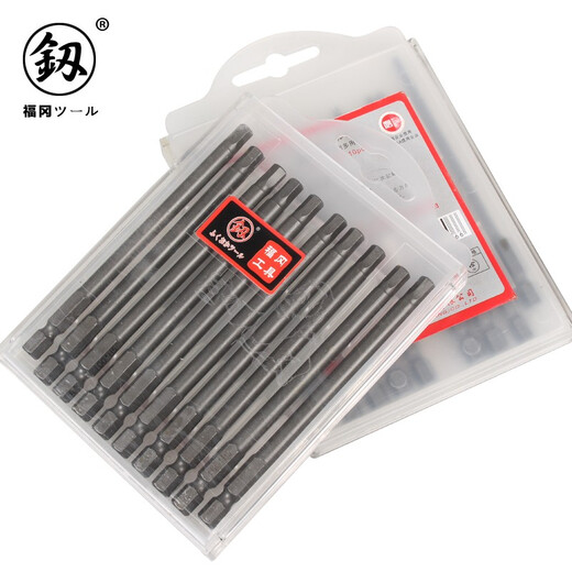 
Fukuoka tools multi-purpose wind-tie hexagonal hexagonal drill electric screwdriver strong magnetic 9192-94 150mm*H10 (FO-9194G) whole box