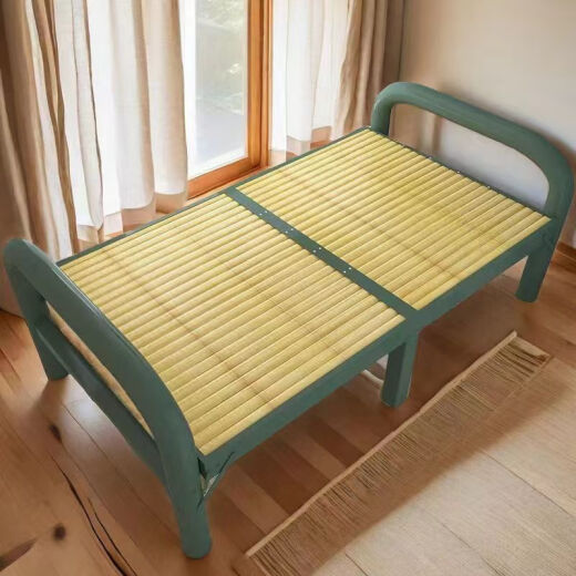 
Shengtao lunch break storage convenient nap home adult bed folding office bamboo board accompanying bed single bed Chishui Mingzhu*192 long*95 wide-16851