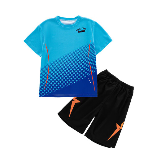 Disney Children's Basketball Uniforme Summer Boys Sportswear Sports Sports Suit de taille moyenne à manches courtes pour garçons à manches