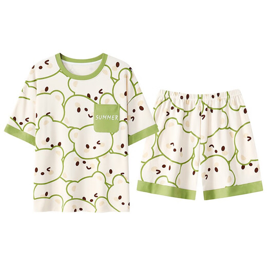 NJSKAKW PAJAMA SUMPRE SUMBRE À MANIÈRE COURSE POUR LES FEMMES AVEC DES VOSSIONS DE MAISON INTÉGRÉS POURTALES SPRING ET AUTONNE Le style mince de grande taille peut être porté à l'extérieur en été GXT1047 M Taille recommandée 75-95jin [Jin est égal à 0,5 kg]