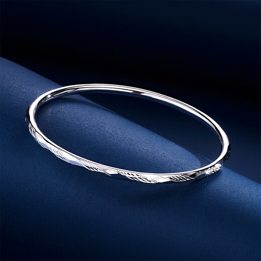 Meluxe PT950 platinum bracelet jewelry platinum bracelet birthday gift for girlfriend and wife, about 7.92g-55mm