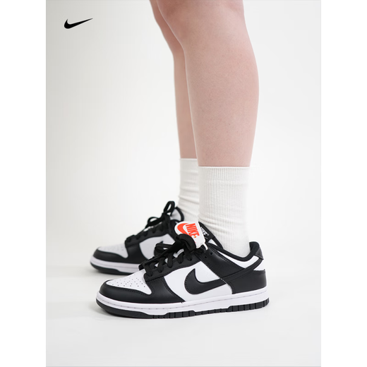 
NIKE Nike Panda Shoes Dunk Black and White Low Top Men's and Women's Board Shoes Sports and Leisure DD DD Authentic DD1503-101 Women's Model_ 41,