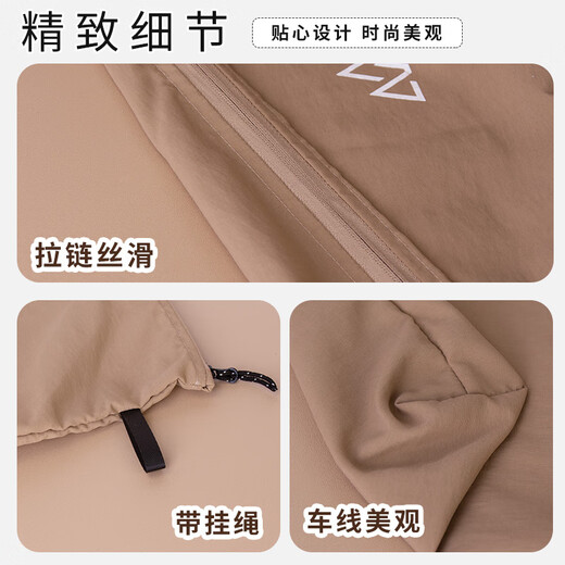 Cosmetic bag, water-repellent storage bag, portable business trip, toiletry bag, small bag, small sundries, data cable storage bag, dark gray, medium zipper, water-repellent