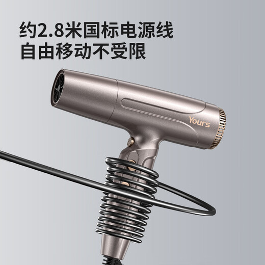 Yongri high-speed hair dryer for hair drying, household 2000W high-power, quick-drying, non-damaging, low-noise, low-pitched hair dryer, professional hair salon high-speed hair dryer, 2 free styling tools